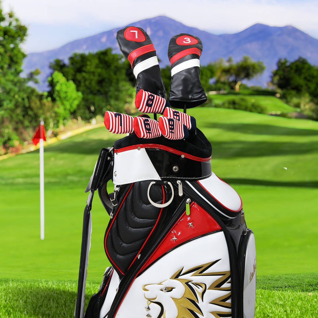 Trendy Knitted Golf Iron Sets Headcovers